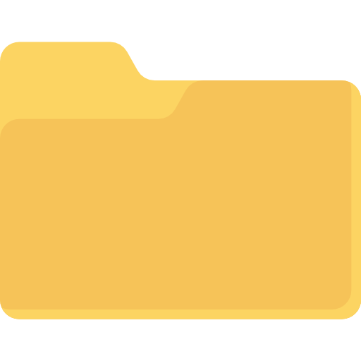 폴더 아이콘 닫힘